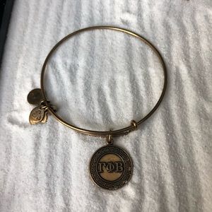 ALEX and ANI Gamma Phi Beta Bracelet.Greek Letters